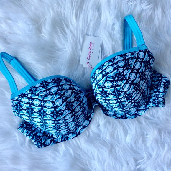 BNWT CURVY KATE CocoLoco Bikini Top - Picture 2 of 6